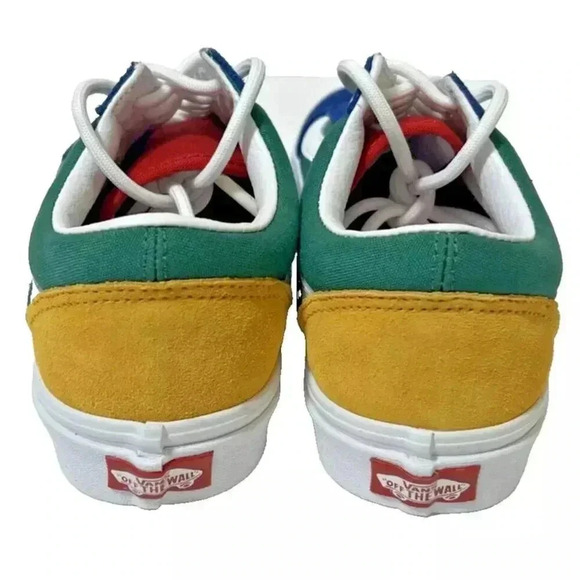 NEW Vans Classic Old Skool Multi-Color Retro Skate Sneakers Mens 6 / Womens 7.5 - Picture 5 of 8